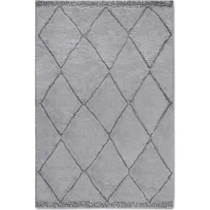 Šedý koberec 120x170 cm Perrotin Light Grey – Elle Decoration