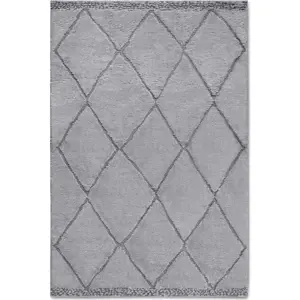 Šedý koberec 160x235 cm Perrotin Light Grey – Elle Decoration