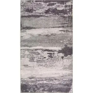 Produkt Šedý pratelný koberec 80x50 cm - Vitaus