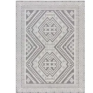 Šedý pratelný koberec z žinylky 160x240 cm Jaipur – Flair Rugs