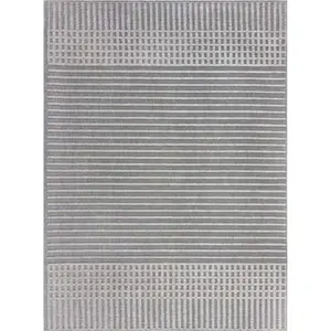 Šedý pratelný koberec z žinylky 200x320 cm Elton – Flair Rugs