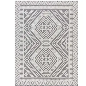 Produkt Šedý pratelný koberec z žinylky 80x160 cm Jaipur – Flair Rugs
