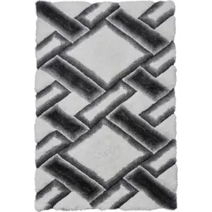 Produkt Šedý ručně tkaný koberec 150x230 cm Noble House – Think Rugs