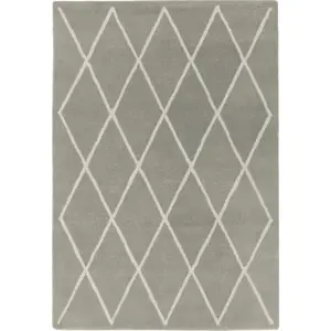 Produkt Šedý ručně tkaný vlněný koberec 120x170 cm Albany – Asiatic Carpets