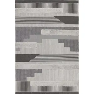 Šedý venkovní koberec 200x290 cm Monty – Asiatic Carpets