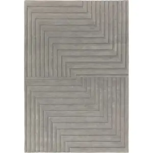 Produkt Šedý vlněný koberec 120x170 cm Form – Asiatic Carpets