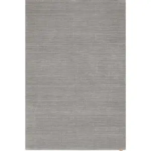 Šedý vlněný koberec 133x190 cm Calisia M Ribs – Agnella
