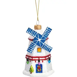 Produkt Skleněná vánoční ozdoba Windmill – Sass & Belle