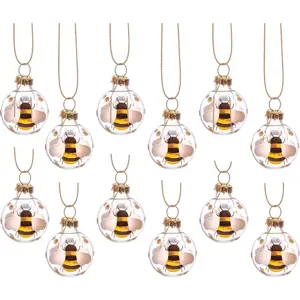 Produkt Skleněné vánoční ozdoby v sadě 12 ks Bee Mini – Sass & Belle