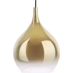 Produkt Skleněné závěsné svítidlo ve zlaté barvě Leitmotiv Drup Large, ø 26 cm