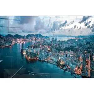 Produkt Skleněný obraz 100x70 cm Hongkong – Wallity