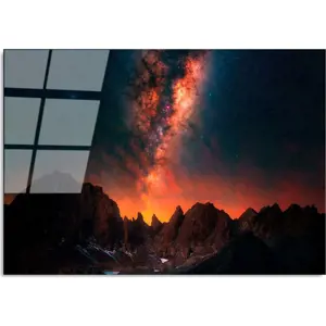 Skleněný obraz 100x70 cm Night Sky – Wallity