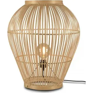 Stojací bambusová lampa Good&Mojo Tuvalu, ⌀ 60 cm