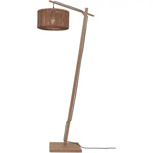 Produkt Stojací lampa se stínidlem z juty v přírodní barvě (výška 150 cm) Iguazu – Good&Mojo