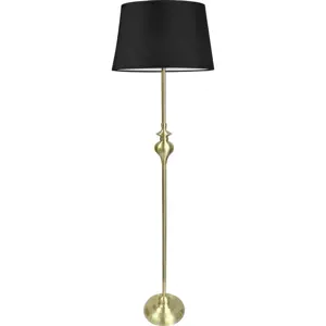 Stojací lampa v černo-zlaté barvě (výška 135 cm) Prima Gold – Candellux Lighting