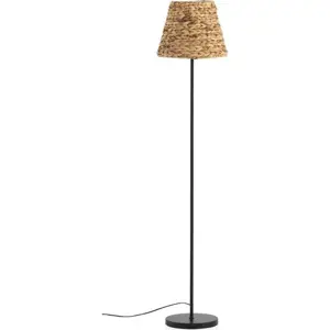 Stojací lampa v přírodní barvě se stínidlem z juty (výška 153 cm) Isla – Geese