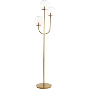 Produkt Stojací lampa ve zlaté barvě (výška 162 cm) Magdala – Light & Living