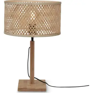 Produkt Stolní lampa bambusovým stínidlem v přírodní barvě (výška 38 cm) Java – Good&Mojo