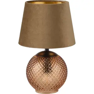 Stolní lampa v bronzové barvě (výška 29 cm) Jonna – Trio