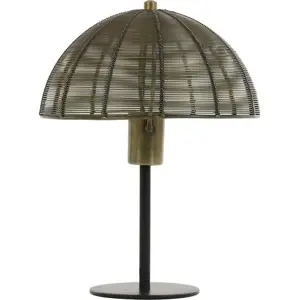Produkt Stolní lampa v bronzové barvě (výška 33 cm) Klobu – Light & Living