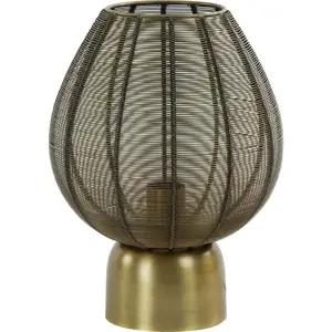 Produkt Stolní lampa v bronzové barvě (výška 34 cm) Suneko – Light & Living