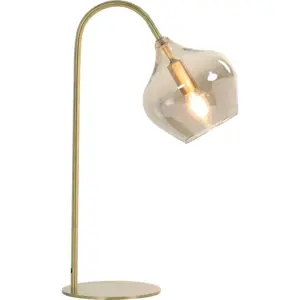 Produkt Stolní lampa v bronzové barvě (výška 50,5 cm) Rakel – Light & Living