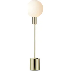 Stolní lampa v mosazné barvě Markslöjd Uno Table Brass