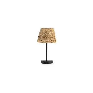 Stolní lampa v přírodní barvě se stínidlem z juty (výška 44 cm) Jasmin – Geese