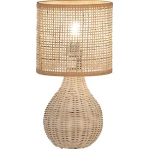 Stolní lampa v přírodní barvě (výška 31 cm) Nature – Fischer & Honsel