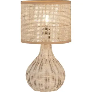 Stolní lampa v přírodní barvě (výška 37 cm) Nature – Fischer & Honsel