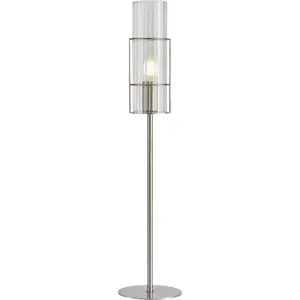 Stolní lampa ve stříbrné barvě (výška 65 cm) Tubo – Markslöjd