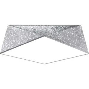 Stropní svítidlo ve stříbrné barvě 45x45 cm Koma – Nice Lamps