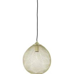 Stropní svítidlo ve zlaté barvě ø 30 cm Moroc – Light & Living