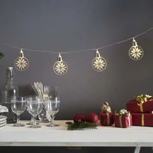 Produkt Světelný řetěz s vánočním motivem počet žárovek 10 ks délka 180 cm Ornament – Star Trading