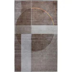 Produkt Světle hnědý pratelný koberec 120x160 cm – Vitaus