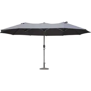 Produkt Světle hnědý slunečník 265x460 cm – Garden Pleasure