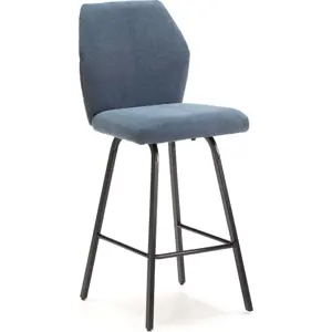 Produkt Světle modré barové židle v sadě 4 ks 65 cm Bei – Marckeric