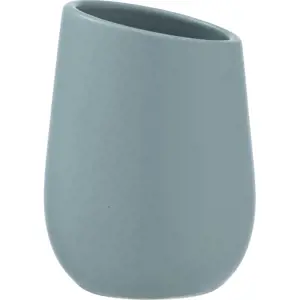 Produkt Světle modrý keramický kelímek na zubní kartáčky Badi – Wenko