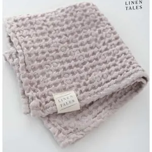 Produkt Světle růžový ručník 50x70 cm Honeycomb – Linen Tales