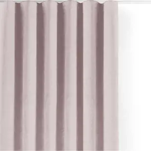 Produkt Světle růžový sametový dimout závěs 200x250 cm Velto – Filumi