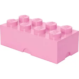 Světle růžový úložný box LEGO®