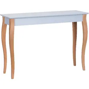 Světle šedý odkládací stolek Ragaba Console, délka 105 cm