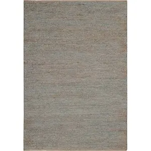 Světle šedý ručně tkaný jutový koberec 120x170 cm Soumak – Asiatic Carpets