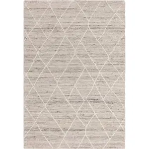 Světle šedý vlněný koberec 160x230 cm Noah – Asiatic Carpets