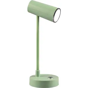 Světle zelená LED stmívatelná stolní lampa (výška 28 cm) Lenny – Trio