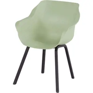 Produkt Světle zelené plastové zahradní židle v sadě 2 ks Sophie – Hartman