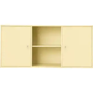 Produkt Světle žlutá nízká závěsná komoda 133x61 cm Mistral – Hammel Furniture