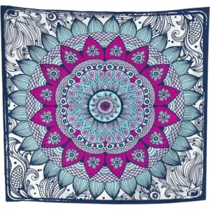 Tapiserie 140x140 cm Blue Dreamcatcher – Really Nice Things