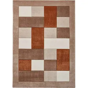 Produkt Terakotovo-béžový běhoun Think Rugs Brooklyn, 60 x 230 cm