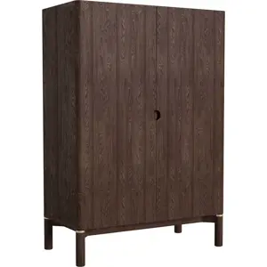 Produkt Tmavě hnědá skříňka v dekoru dubu 90x130 cm Arun – Unique Furniture